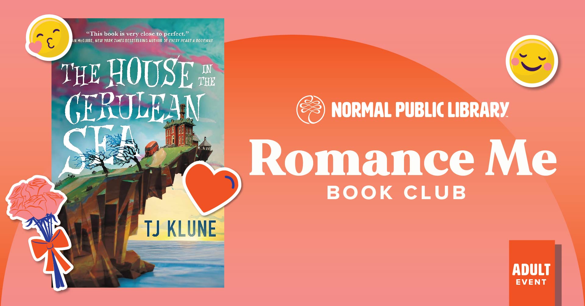 Romance Me Book Club | Normal Public Library