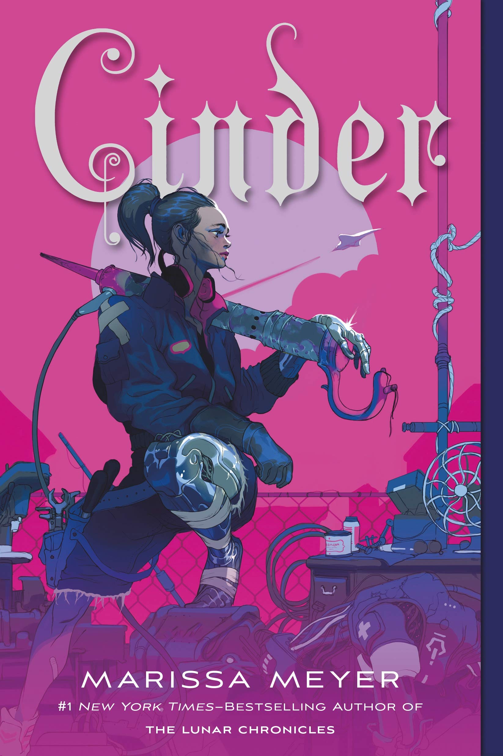 cover image for Cinder by Marissa Meyer