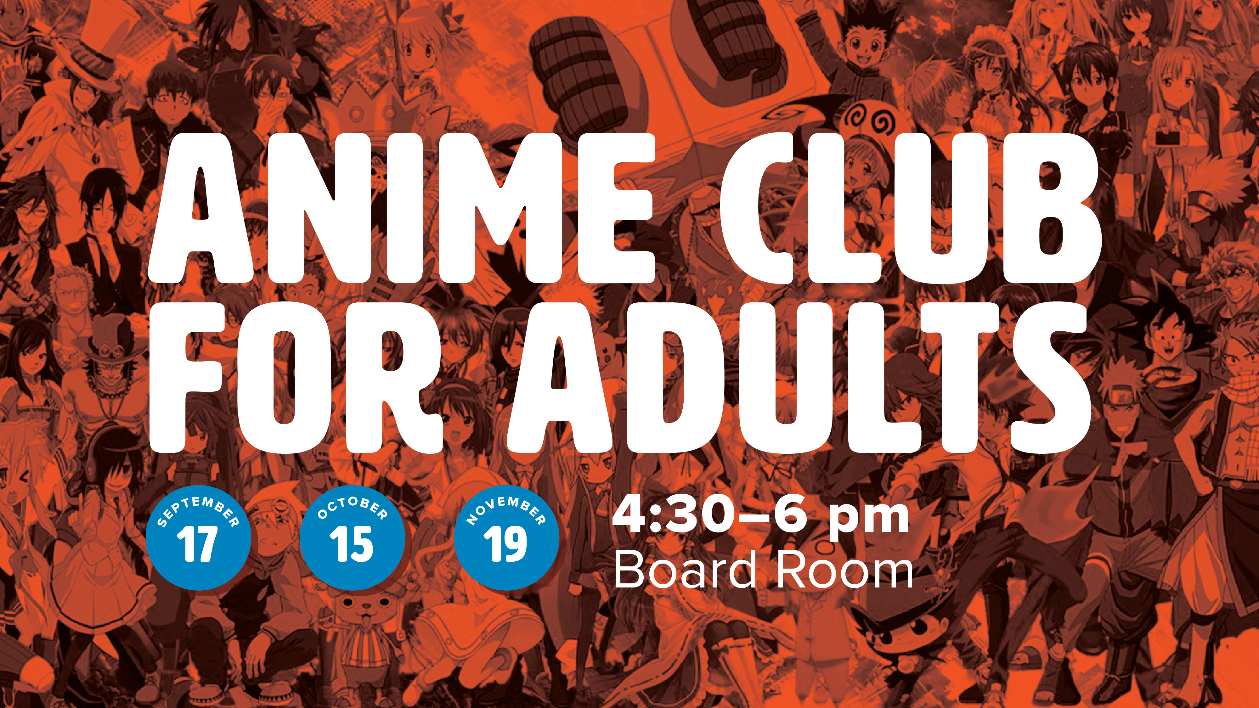 Anime Club for Adults | Normal Public Library