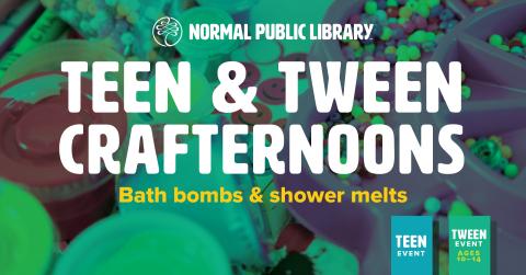 Image for Teen & Tween Crafternoons: bath bombs and shower melts.