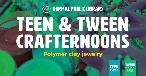 Image for Teen Crafternoons: Polymer Clay Jewelry.