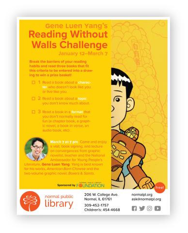 Reading Without Walls flyer
