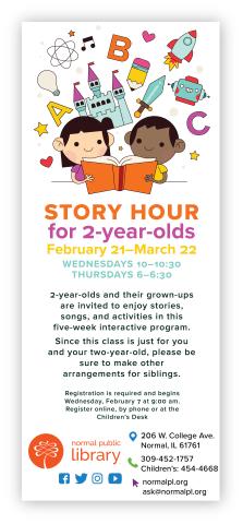 Story Hour for 2-year-olds